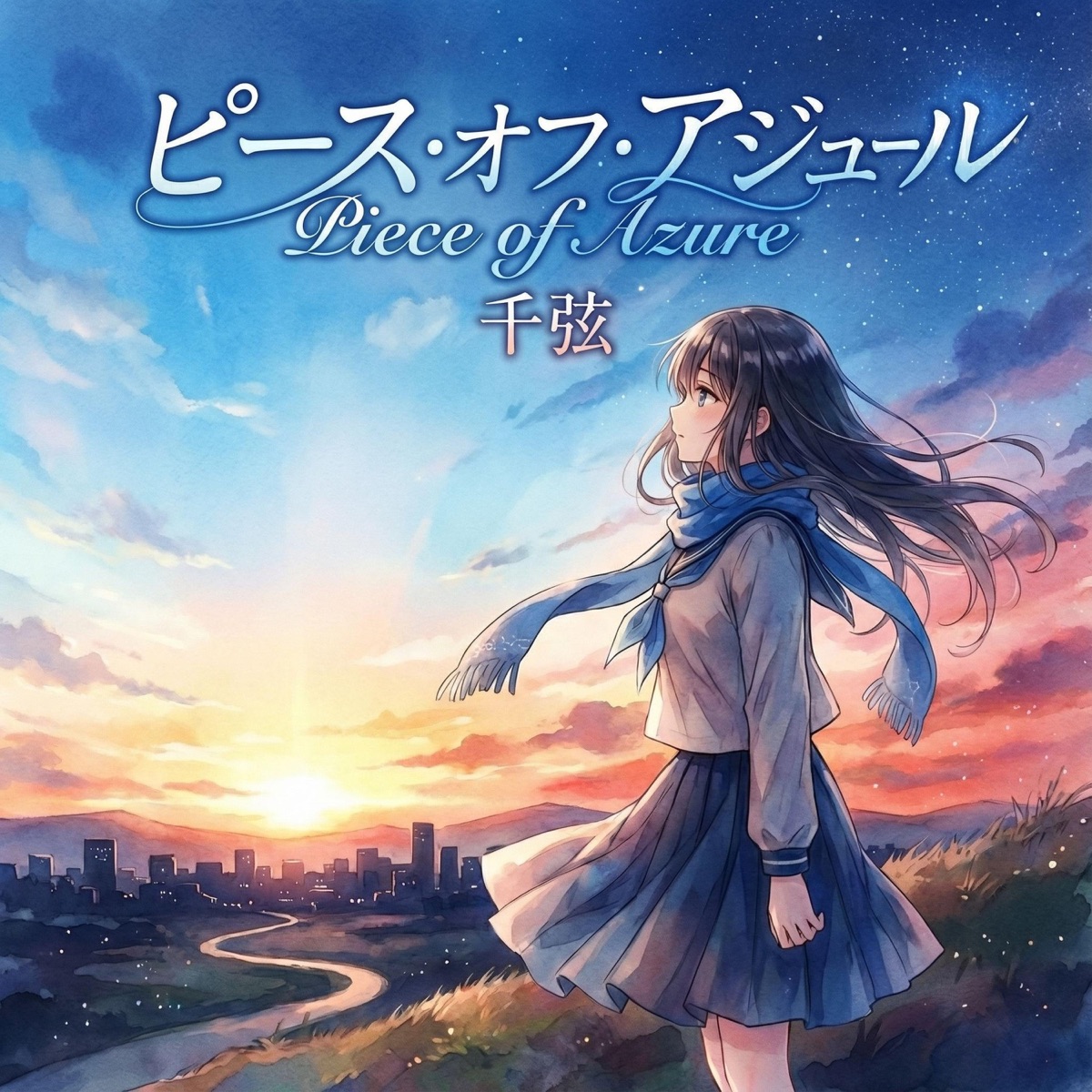 Piece of Azure - Single cover