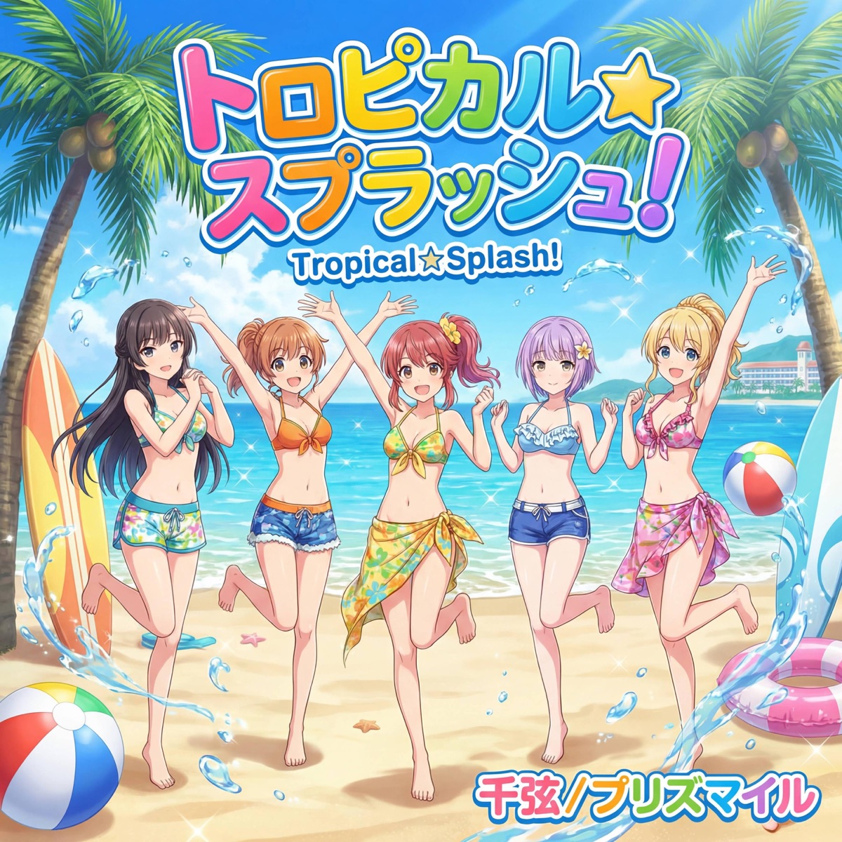 トロピカル☆スプラッシュ! (feat. プリズマイル) - Single cover