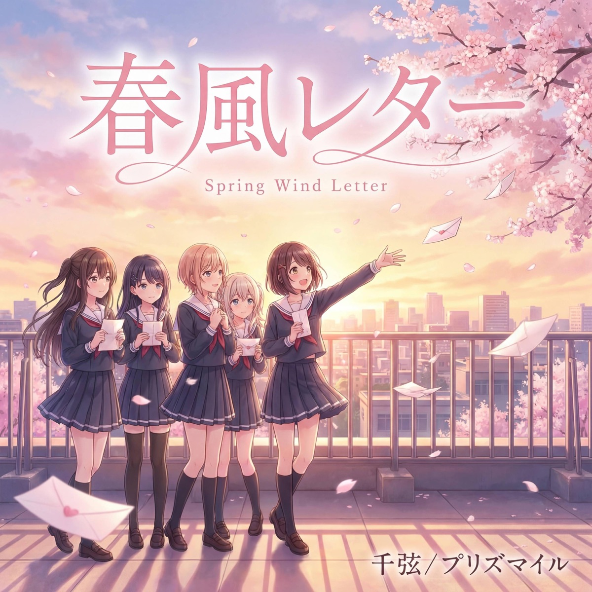 春風レター (feat. プリズマイル) - Single cover