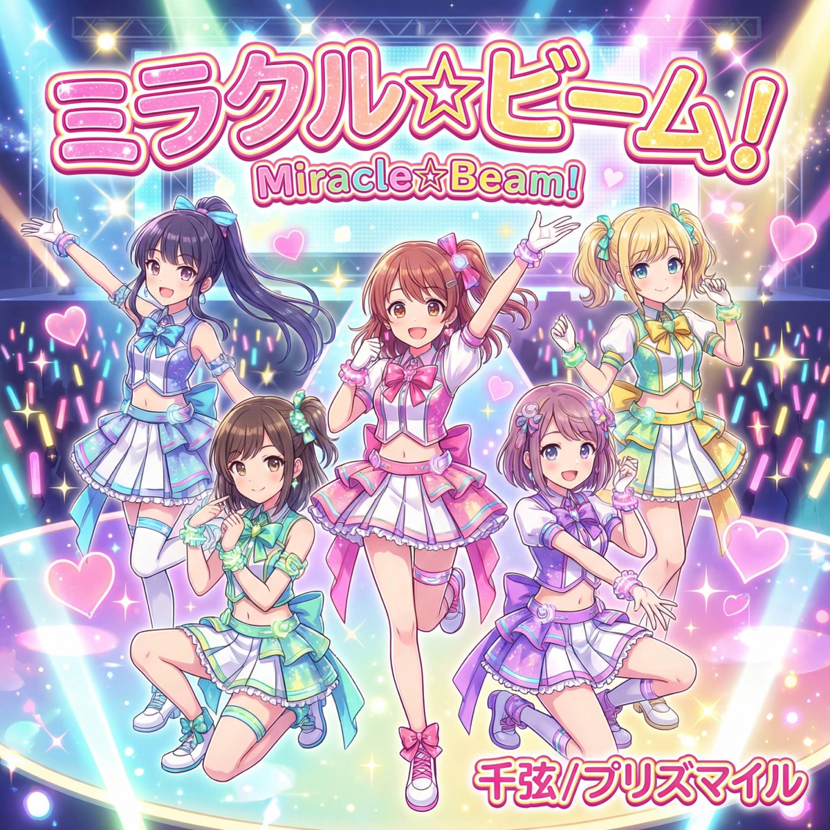 Miracle☆Beam! (feat. プリズマイル) - Single cover