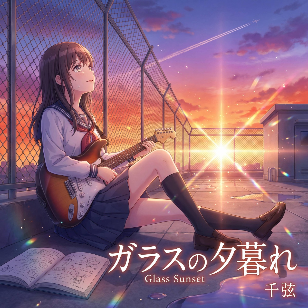 ガラスの夕暮れ - Single cover