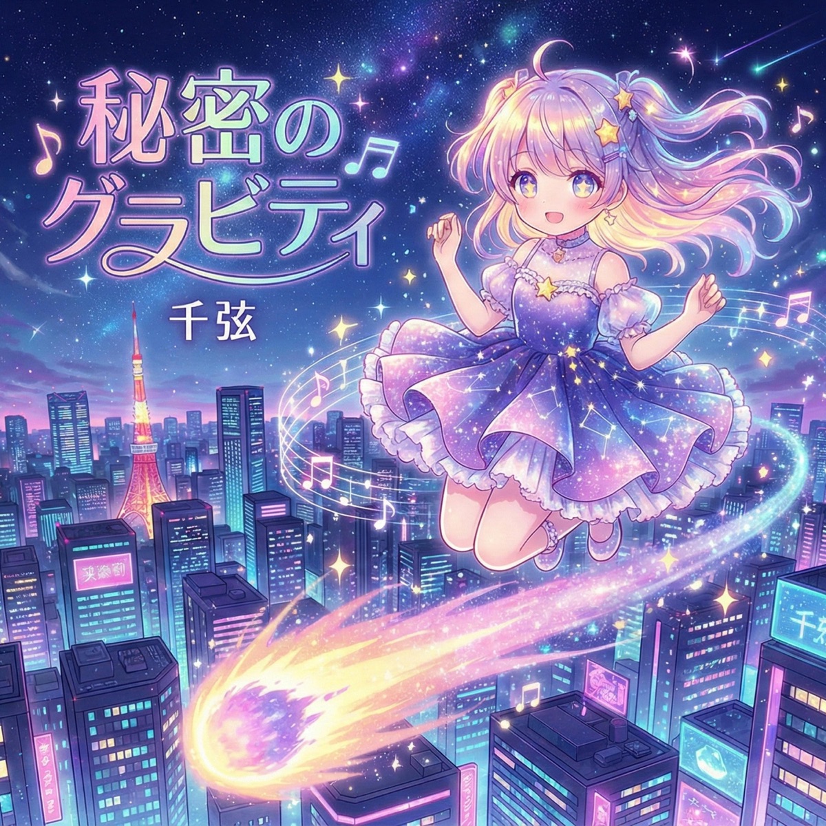 秘密のグラビティ - Single cover