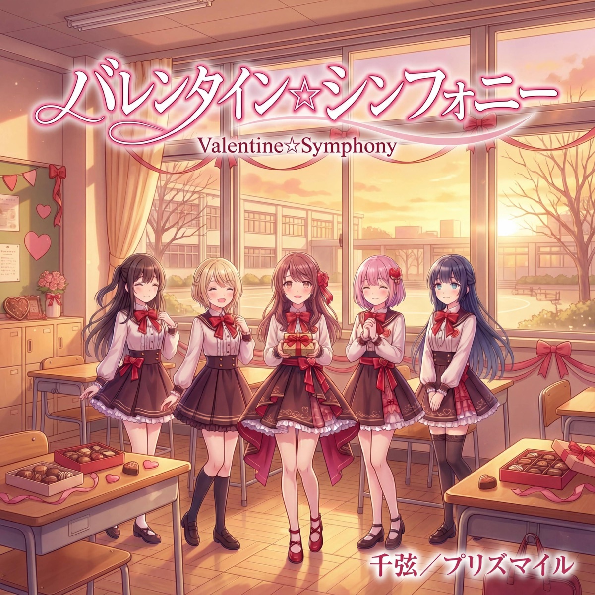 バレンタイン☆シンフォニー (feat. プリズマイル) - Single cover