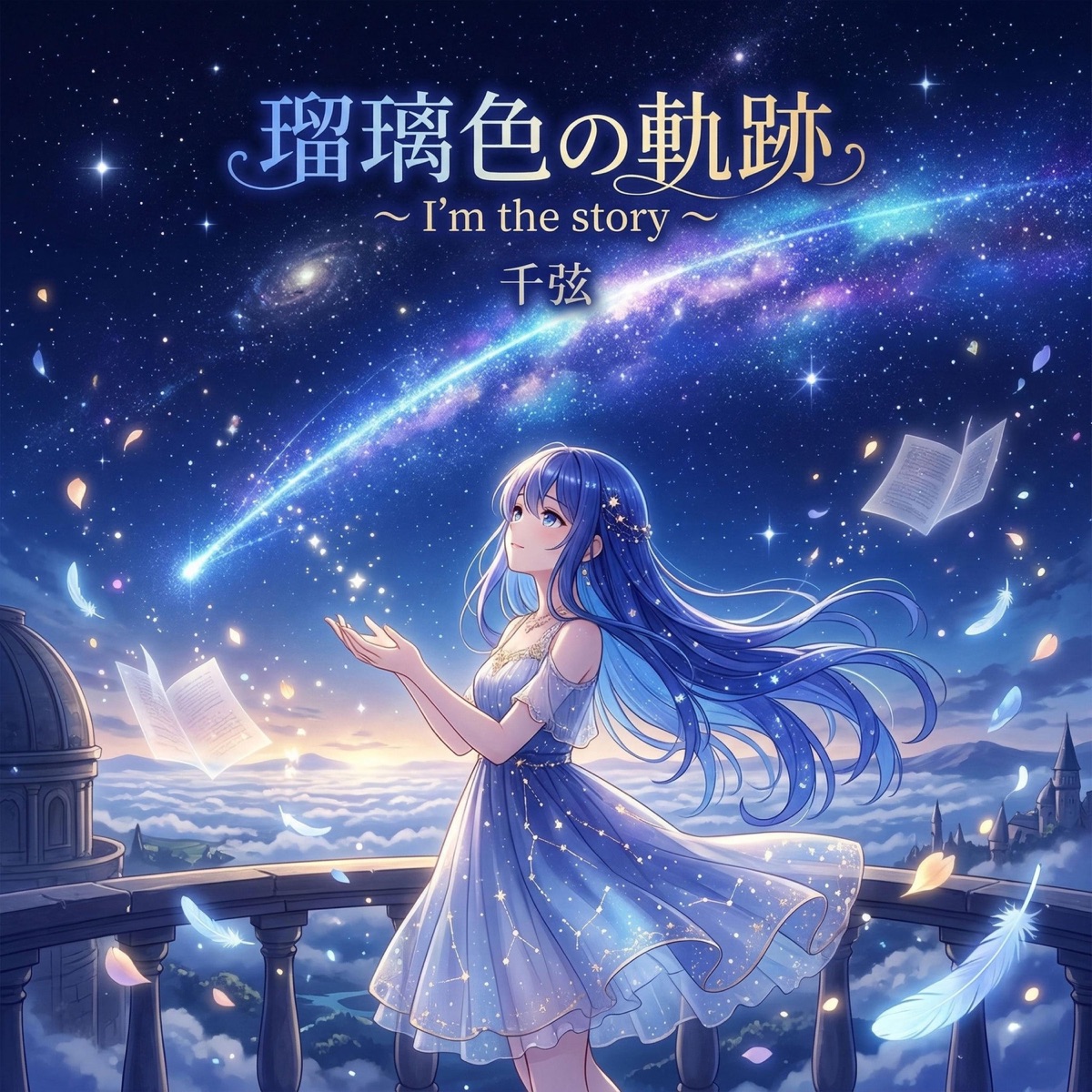 瑠璃色の軌跡 〜 I’m the story 〜 - Single cover